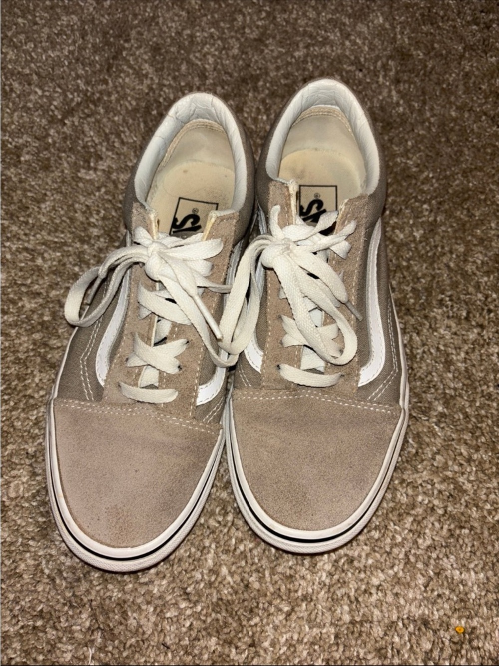 Grey Vans Old Skool Size 6.5